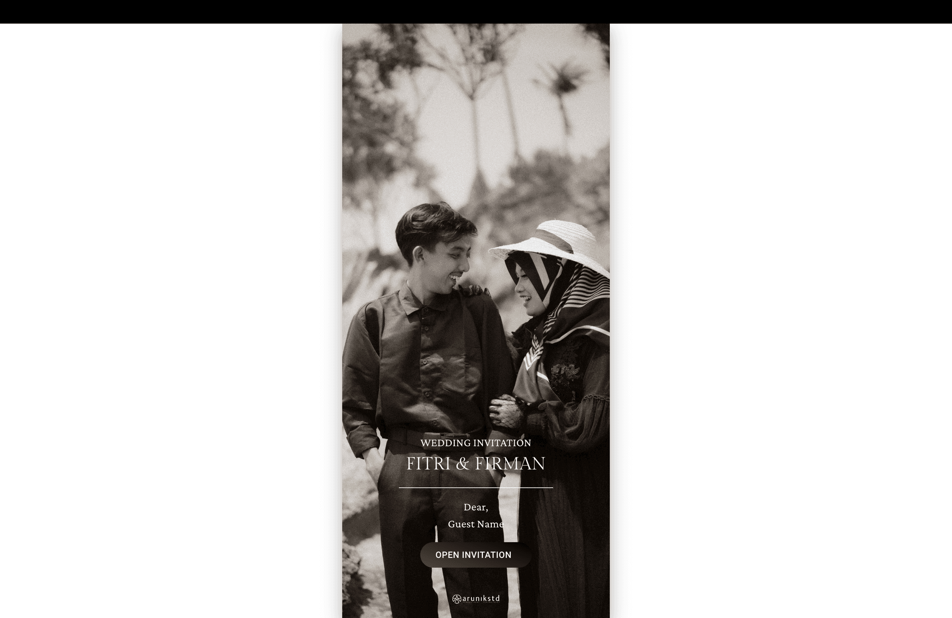 Wedding Invitation Website