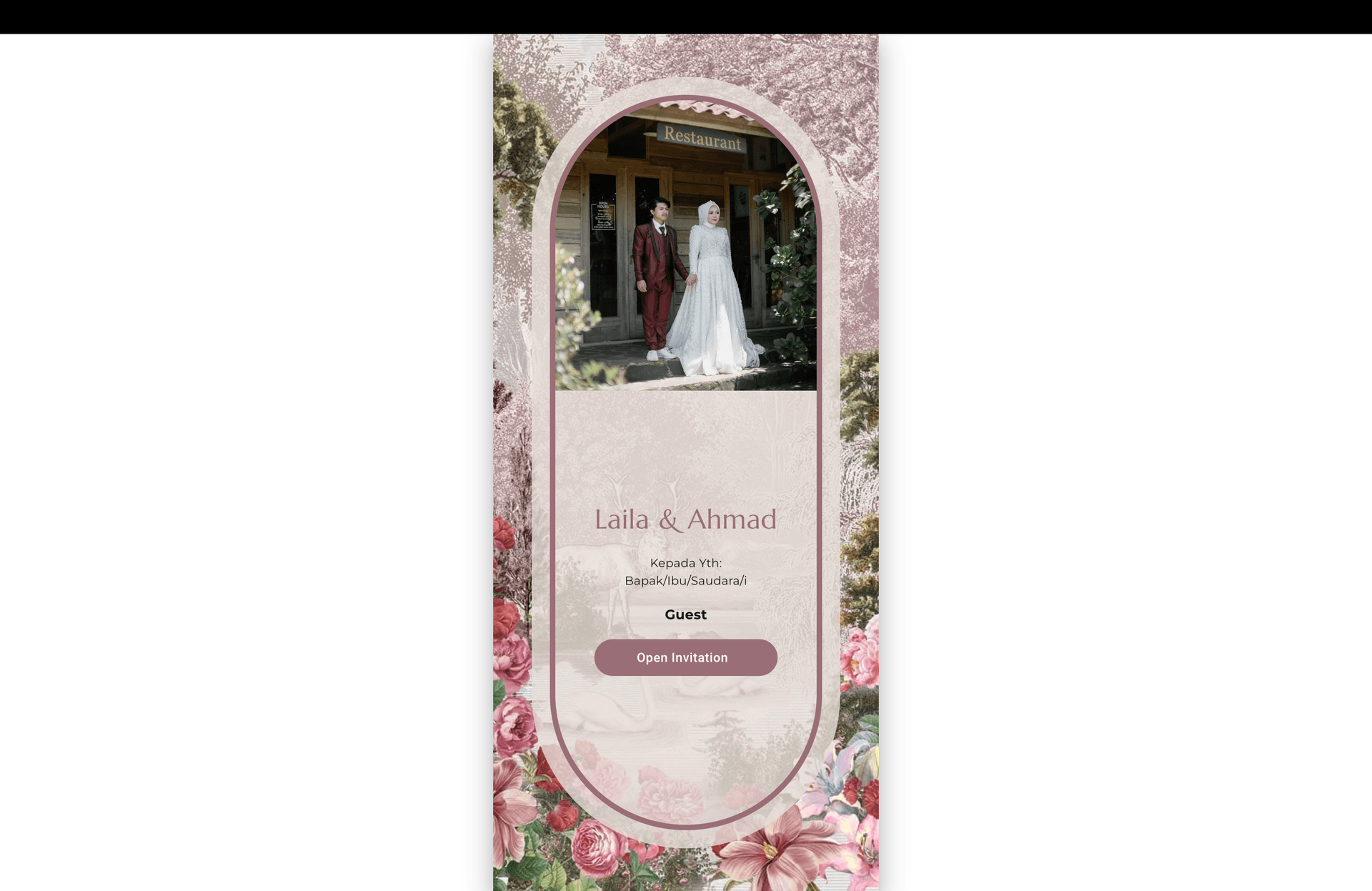 Wedding Invitation Website